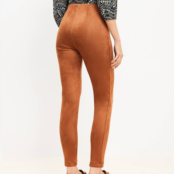 FAUX SUEDE LEGGINGS - Picture 5 of 5